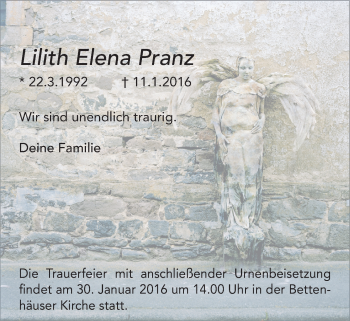 Profilbild von Lilith Elena Pranz