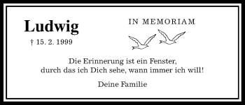 Traueranzeige von Ludwig Weitzel von Wetterauer Zeitung, Wetterauer Zeitung