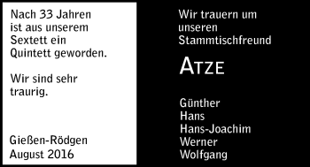 Traueranzeige von Adolf Funk von Gießener Allgemeine, Alsfelder Allgemeine