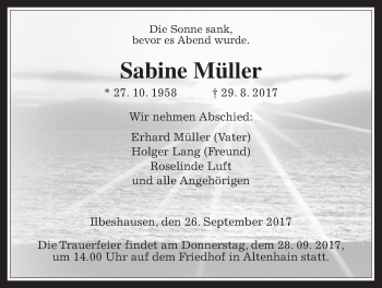 Profilbild von Sabine Müller
