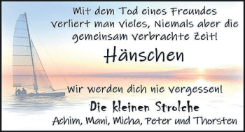 Traueranzeige von Hans Heidinger von Giessener Allgemeine, Alsfelder Allgemeine