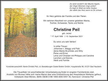 Profilbild von Christine Peil