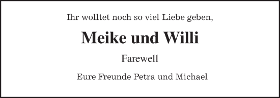 Traueranzeige von Willi  von Giessener Allgemeine, Alsfelder Allgemeine