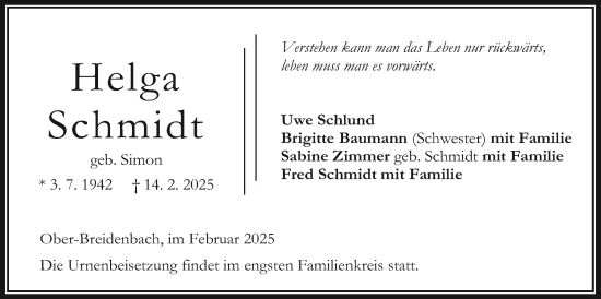 Traueranzeige von Uwe Schlund von Oberhessische Zeitung, Oberhessische Zeitung, Oberhessische Zeitung