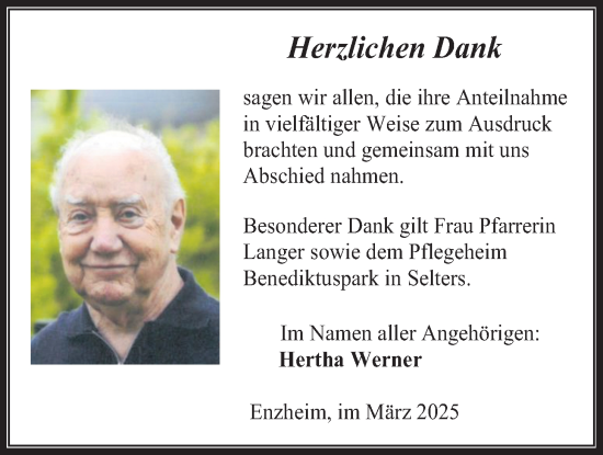 Traueranzeige von Helmut Bäuchle von Kreis-Anzeiger