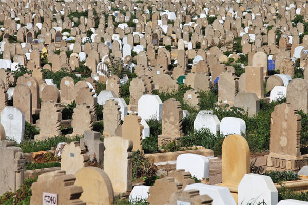 Der islamische Friedhof Bild 1